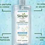 میسلارواتر سیمپل واتربوست   Simple micellar cleansing water WATER BOOST