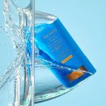 ضد آفتاب استیکی شیسیدو  SHISEIDO Clear Sunscreen Stick SynchroShield WetForce × HeatForce