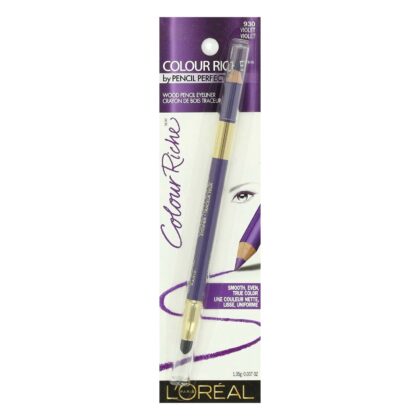 مداد چشم لورال بنفش  Loreal Eyeliner Colour Riche Violet