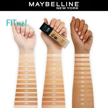 کرم پودر فیت می میبلین Maybelline Fit Me Matte+ Poreless