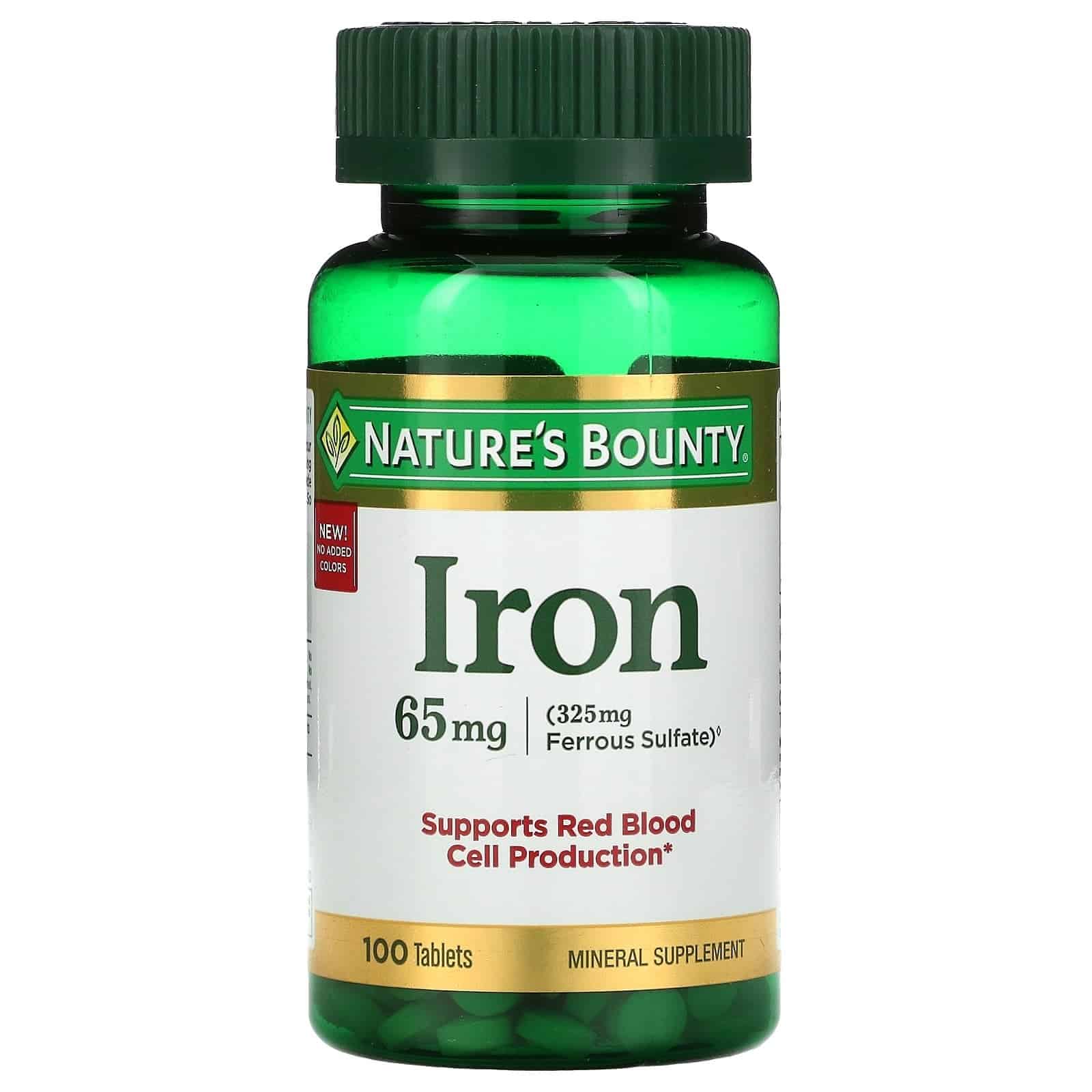 قرص آهن نیچرزبونتی Natures Bounty Iron (65 mg)