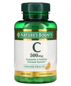 مکمل ویتامین سی ۵۰۰ نیچرز بونتی  Natures Bounty C 500 mg