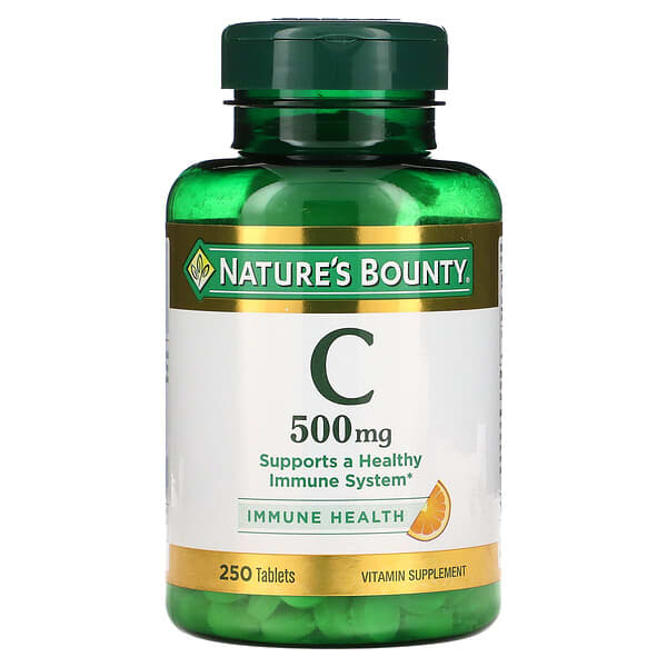 مکمل ویتامین سی ۵۰۰ نیچرز بونتی  Natures Bounty C 500 mg