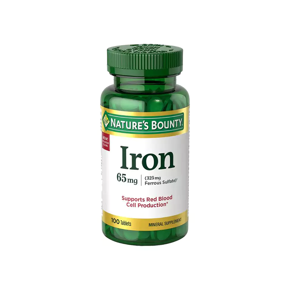 قرص آهن نیچرز بونتی Natures Bounty Iron