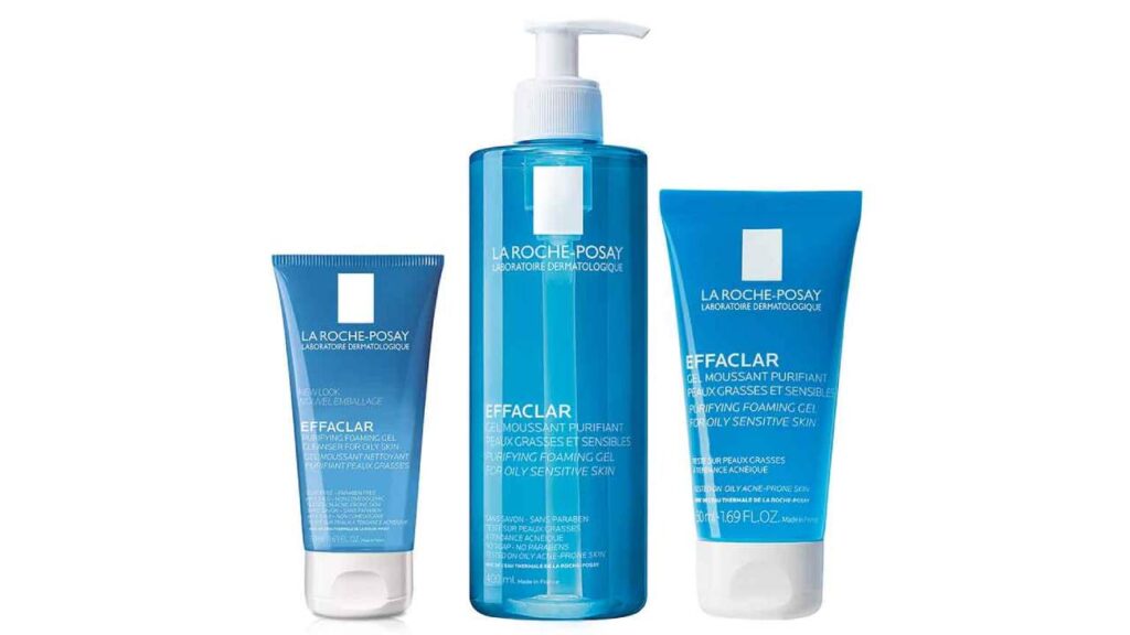 ژل شستشو پوست چرب لاروش پوزای 400میل La Roche-Posay Effaclar Purifying Foaming Gel