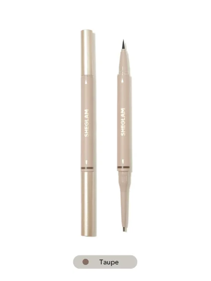 مدادابرو دوسر شیگلم  Sheglam Brows On Demand 2 in 1 Brow Pencil – Taupe