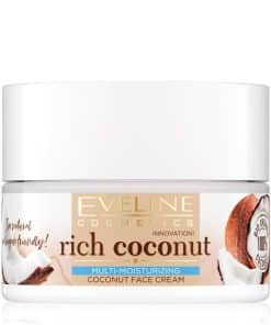 eveline cosmetics rich coconut rejuvenating nourishing cream with probiotics | فروشگاه موراشین