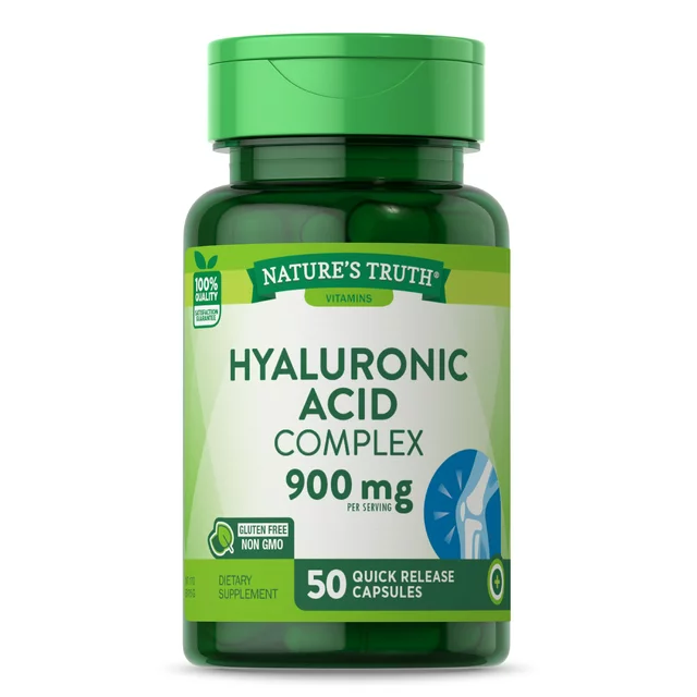 Hyaluronic Acid Supplement 900mg 50 Capsules Non GMO Gluten Free by Nature s Truth e15fd838 a231 41a9 8e25 c9242da27736.454267eefd10b88c319416547239cfeb | فروشگاه موراشین