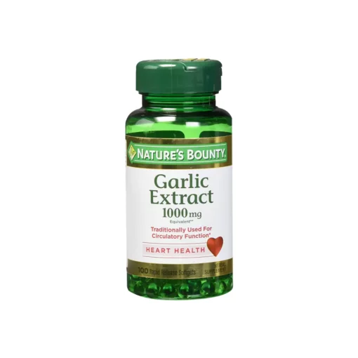 مکمل گارلیک نیچرز بونتی Nature’s Bounty Garlic Extract 1000 mg