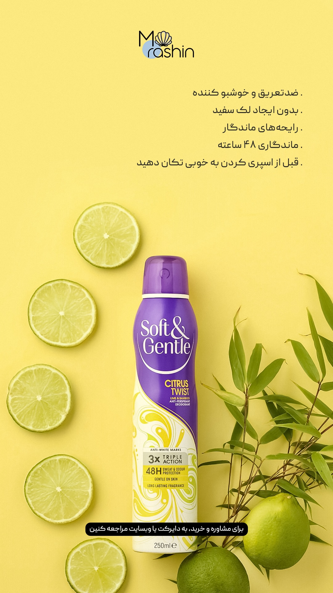 Soft Gentle Anti Perspirant Deodorant 2 | فروشگاه موراشین