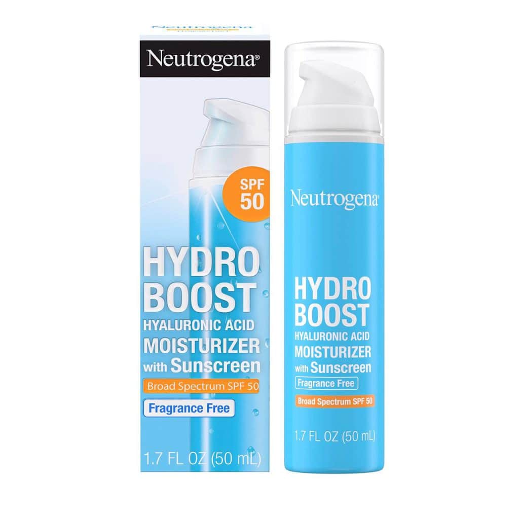 مرطوب کننده هیالورونیک حاوی ضدآفتاب هیدروبوست نیتروژنا Neutrogena Hydro Boost