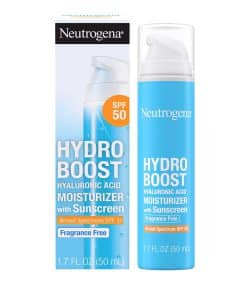 مرطوب کننده هیالورونیک حاوی ضدآفتاب هیدروبوست نیتروژنا Neutrogena Hydro Boost
