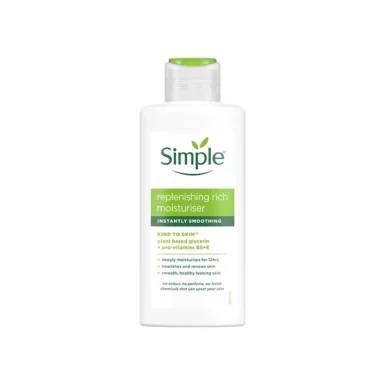 کرم مرطوب کننده و آبرسان ریچ سیمپل Simple