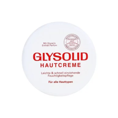 کرم مرطوب کننده دست و صورت گلیسولید Glysolid Hautecreme