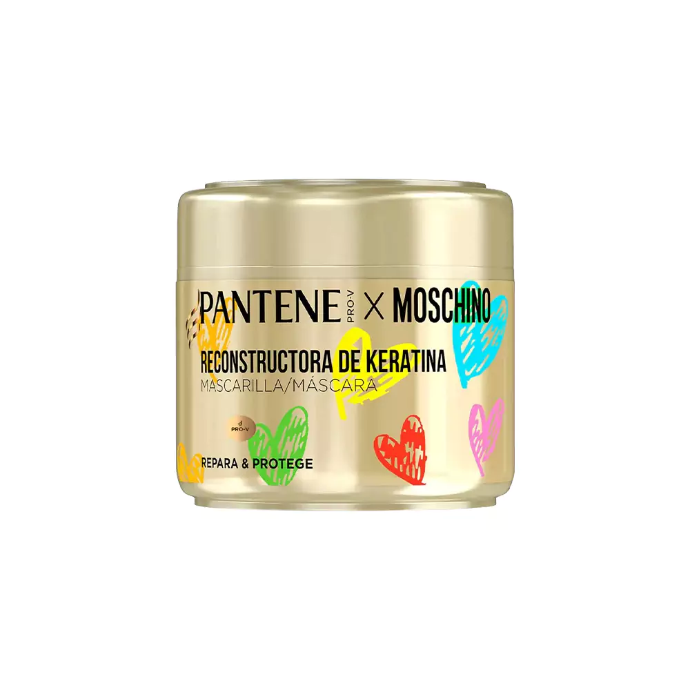 ماسک مو ترمیم و محافظت کننده کراتین پنتن و ماسکینو Pantene X Moschino