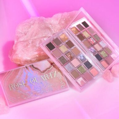 پلت سایه رز کوارتز هدی بیوتی Huda Beauty Rose Quartz