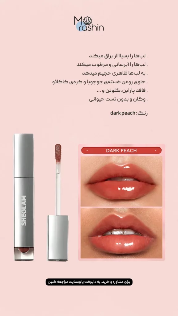 لیپ گلاس گلیز دیز شیگلم Sheglam Glaze Daze