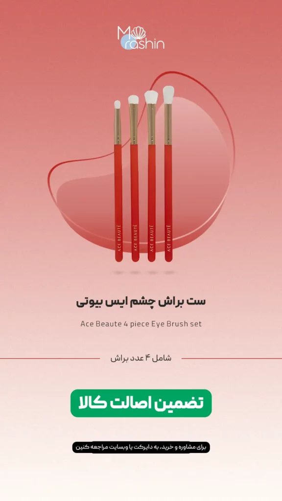 ست براش چشم ایس بیوتی Ace Beaute