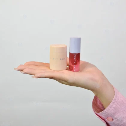 پک دو قلو آبرسان و نرم‌ کننده لب فنتی Fenty Skin perfect puck’r