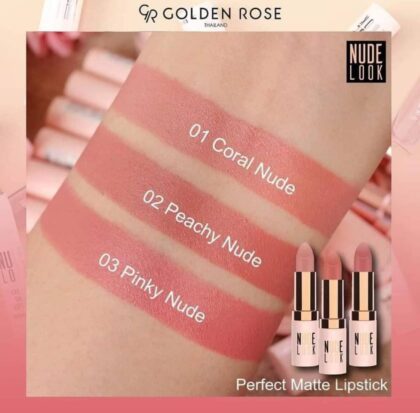 رژ لب مات نود لوک گلدن رز Golden Rose Nude Look
