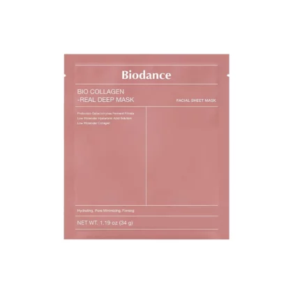 ماسک ورقه‌ای بیو کلاژن بایودنس Biodance Bio Collagen