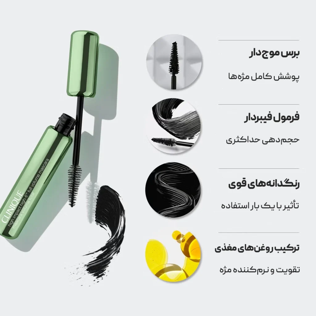 ریمل حجم دهنده کلینیک Clinique High Impact Hi-Fi